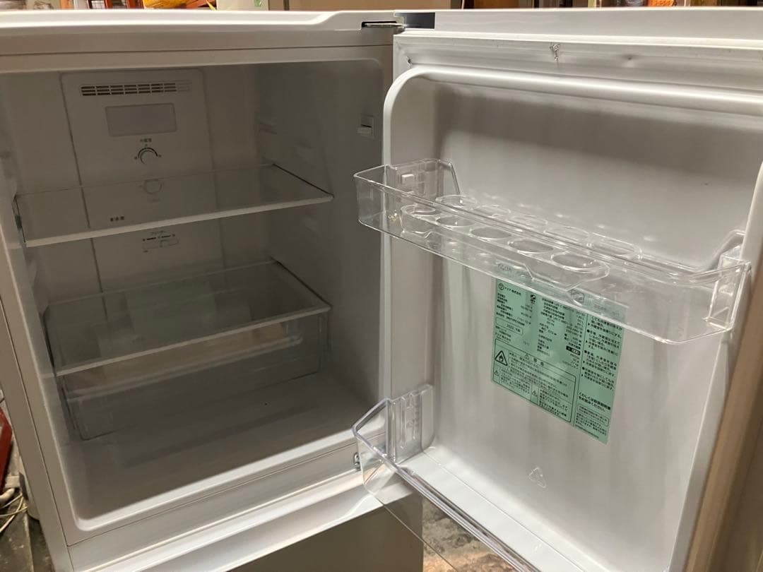 大阪引取限定　AQUA ノンフロン冷却冷蔵庫 AQR-142EWQ