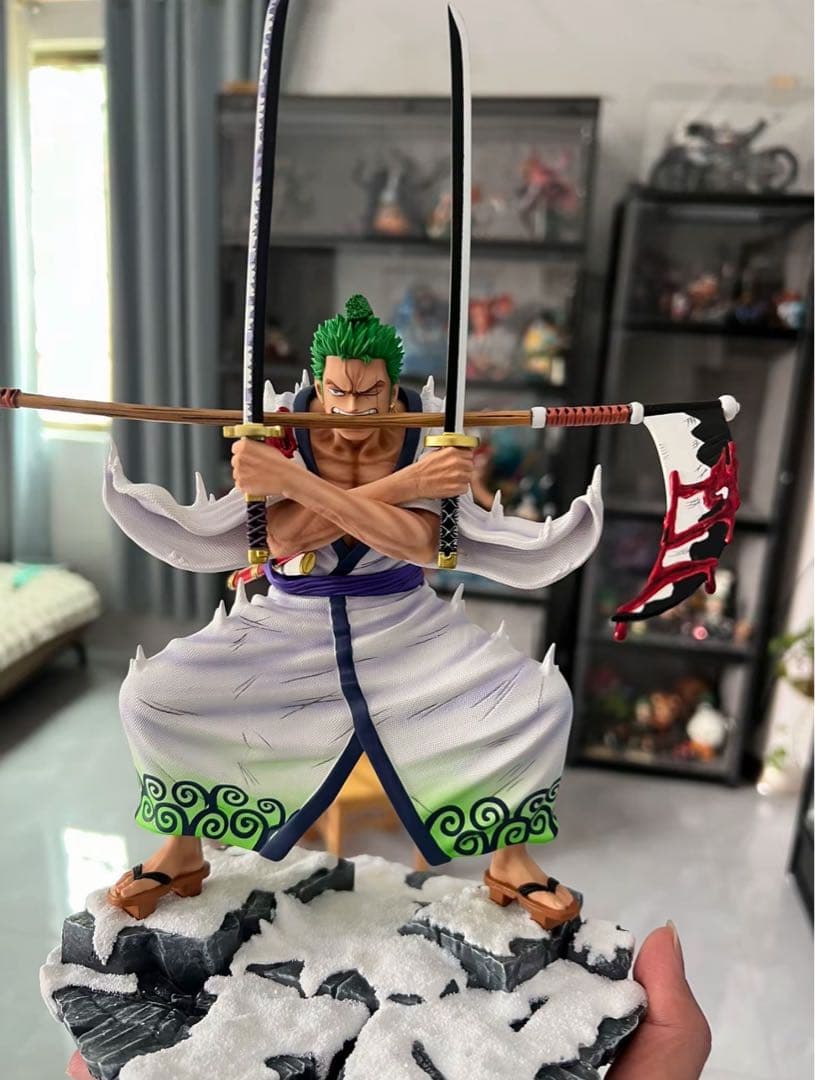 ONE PIECE ワンピース ゾロ 【煉獄鬼斬】 フィギュア ガレージキット