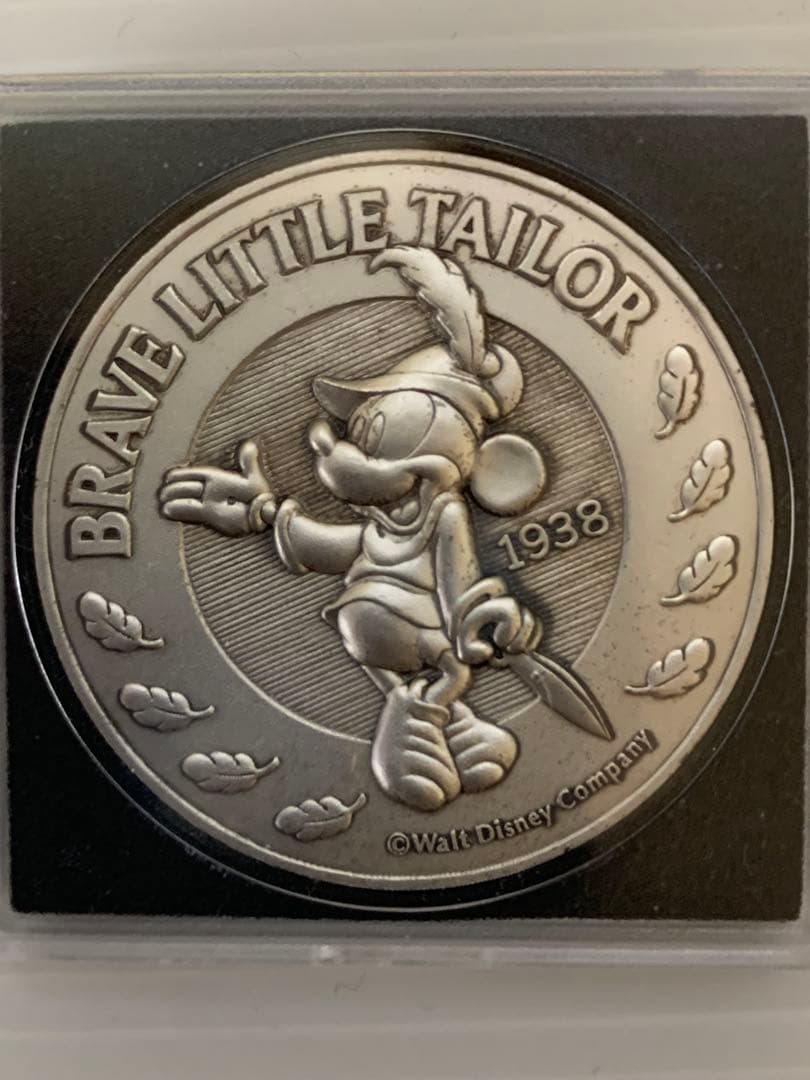 限定版500セット 純銀製メダルセット ミッキーマウスムービーメモリーズ