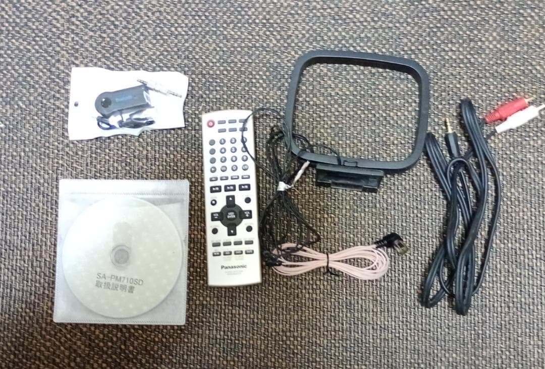 Panasonic SC-PM710SD CD/MD/SD/BT対応　動作良好
