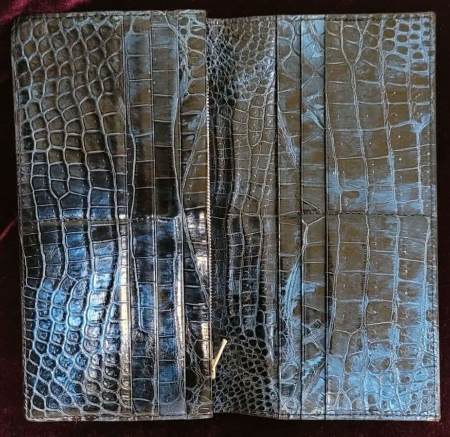 日本製 クロコダイル 無双長財布（切り目） ガウディTOKYOJAPAN - メルカリ