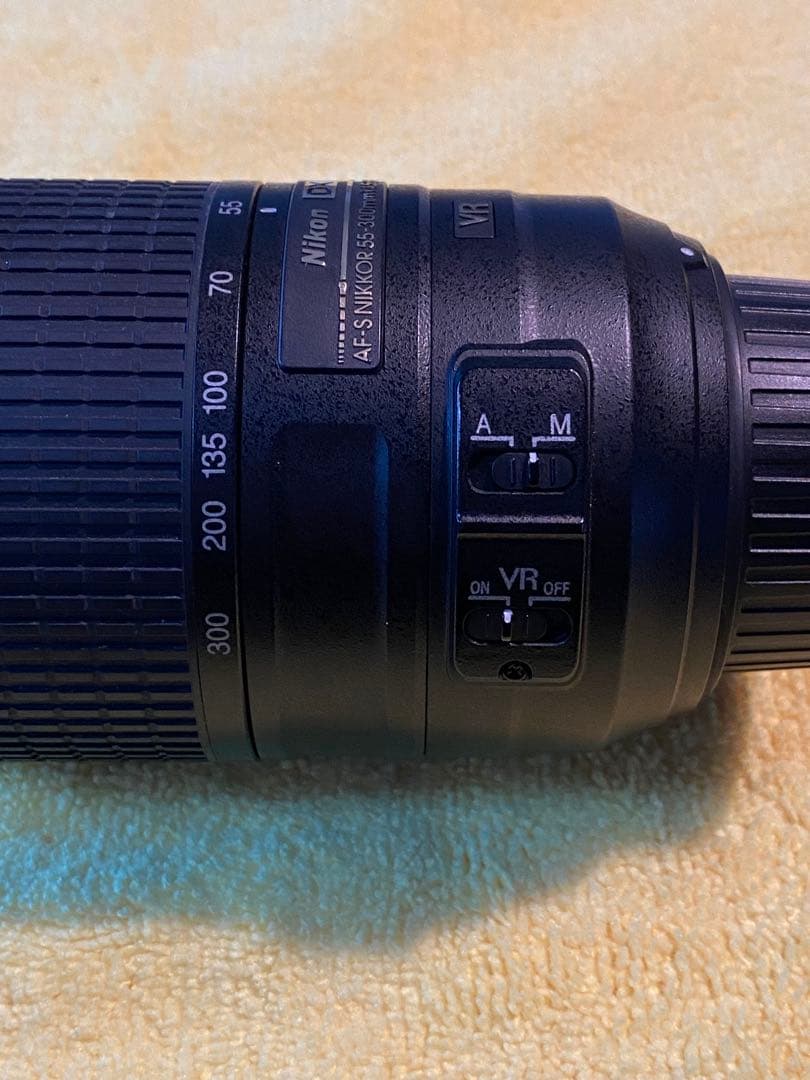 ジャンク　Nikon AF-S NIKKOR 55-300mm VR 望遠レンズ