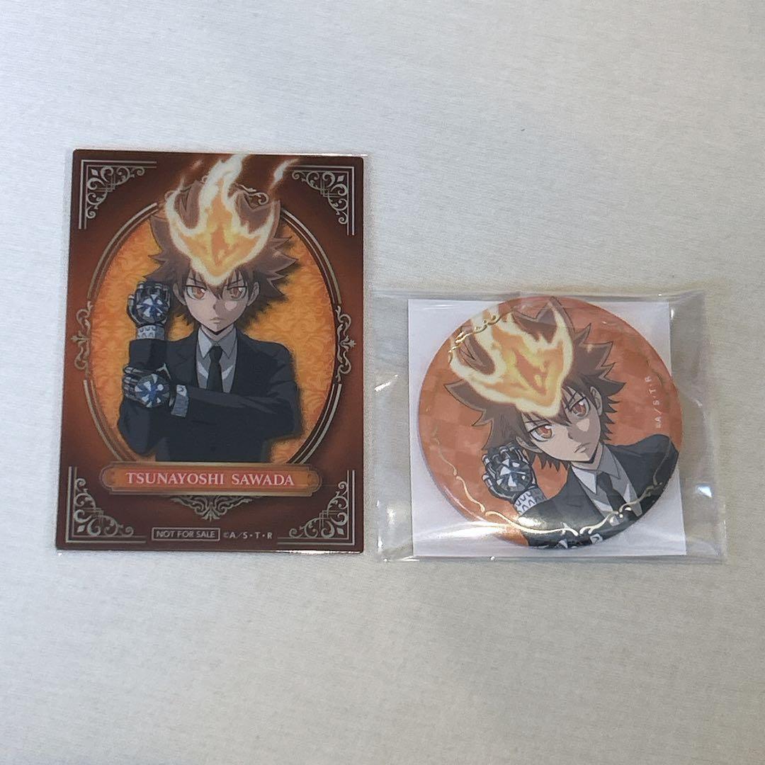 沢田綱吉 缶バッジ＆カードセット - メルカリ