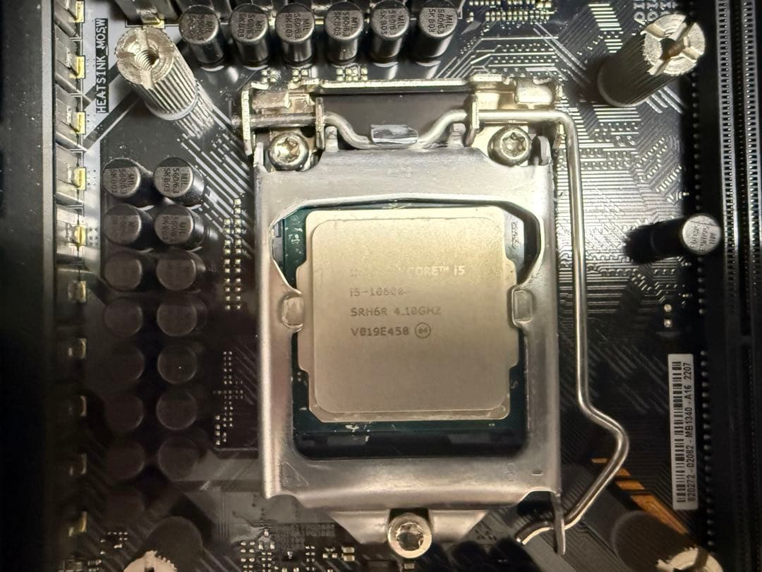 CPU i5-10600K & ASUS TUF GAMING Z490-PLUS