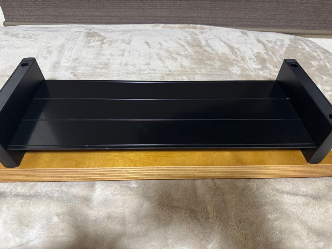 amesoba デスクシェルフ MINI ミニ (ダークウォールナット)