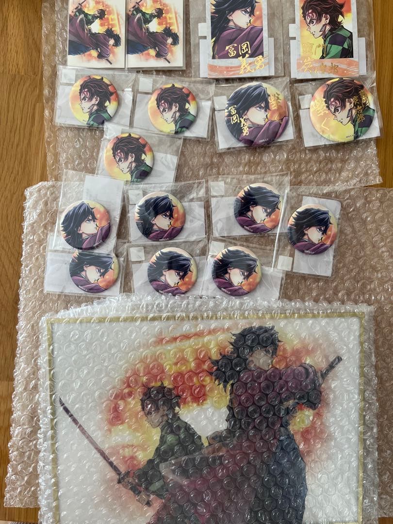 繋ぐWEB SHOPくじ炭治郎と義勇B賞 鬼滅の刃 WEBSHOPくじ 繋ぐ 炭治郎と義勇 B賞 アクリル色紙 - メルカリ