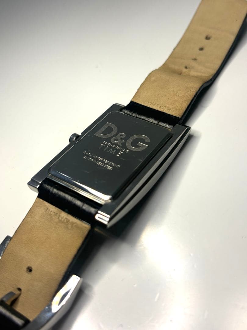 新品電池】D&G ドルチェ&ガッバーナ スクエア メンズ腕時計 - メルカリ