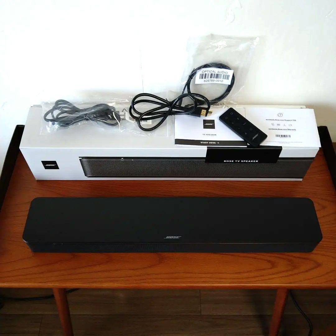 【新品同様】BOSEサウンドバー ボーズブラック　Bose TV Speaker