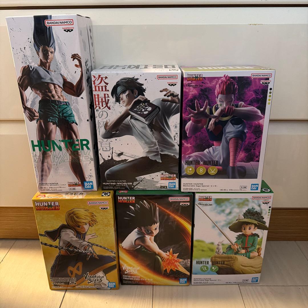 HUNTER x HUNTER フィギュアセット HUNTER x HUNTER DXF FIGURE 10 Set ＋4 Set Complete Banpresto