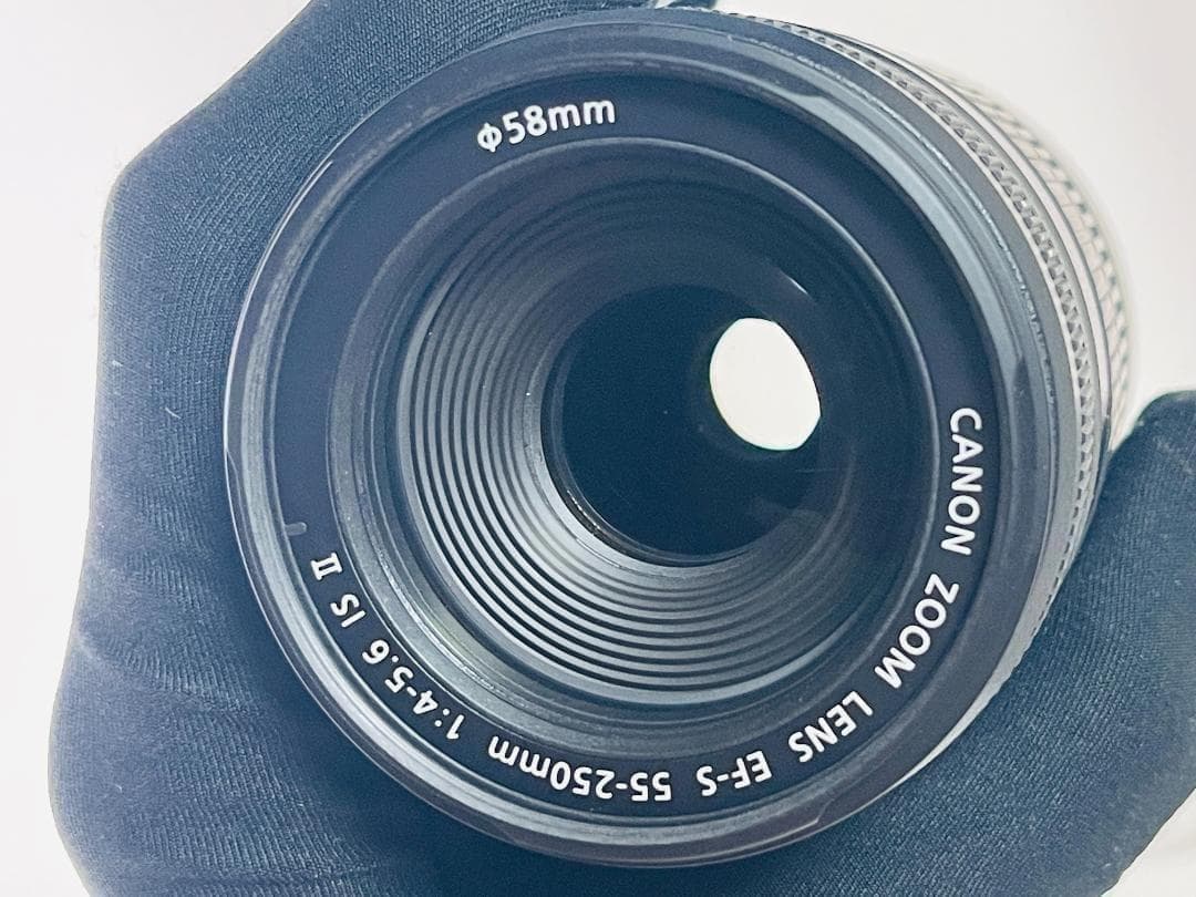 ★美品☆キャノン EF-S 55-250mm IS II☆手ブレ補正付望遠レンズ