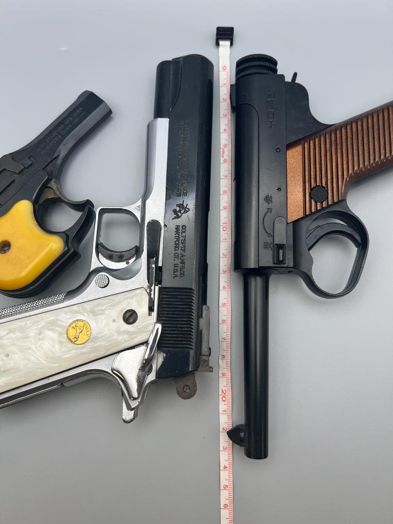 WA COMBAT エアコッキングガン ハイスタ・デリンジャー モデルガン 3丁