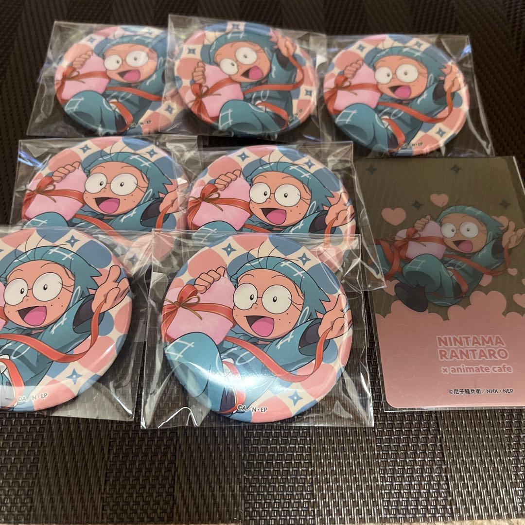 忍たま乱太郎 アニメイトカフェ はぁとふる大作戦 缶バッジ 猪名寺乱