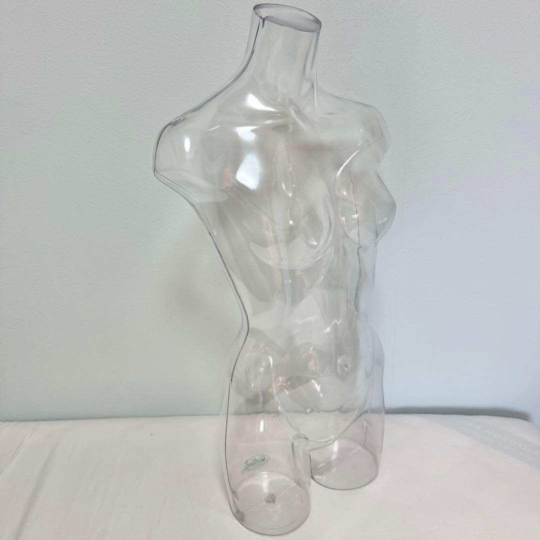 希少】Rebody レディース トルソー 透明 クリア 樹脂製 15-3 - メルカリ