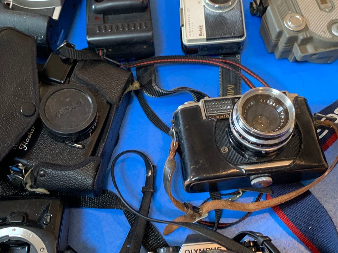 0707カメラ　まとめ１　 一眼レフ　二眼　 キヤノン ミノルタ ペンタックス