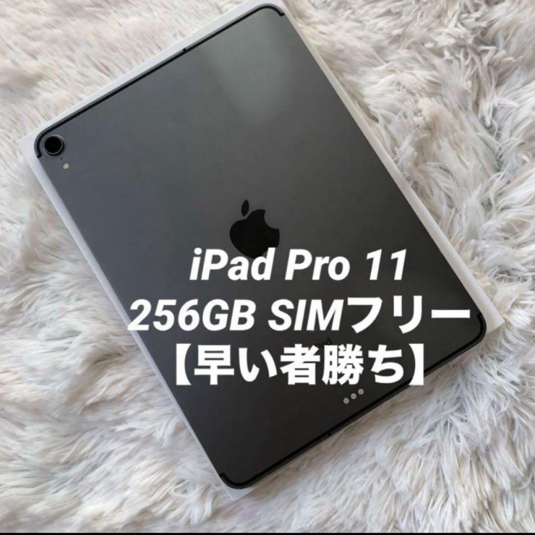 【格安端末】iPad Pro 11インチ 256GB SIMフリー 【すぐ発送】 Apple iPad Pro 11インチ 第3世代 Wi-Fi+Cellular 256GB 2021年春