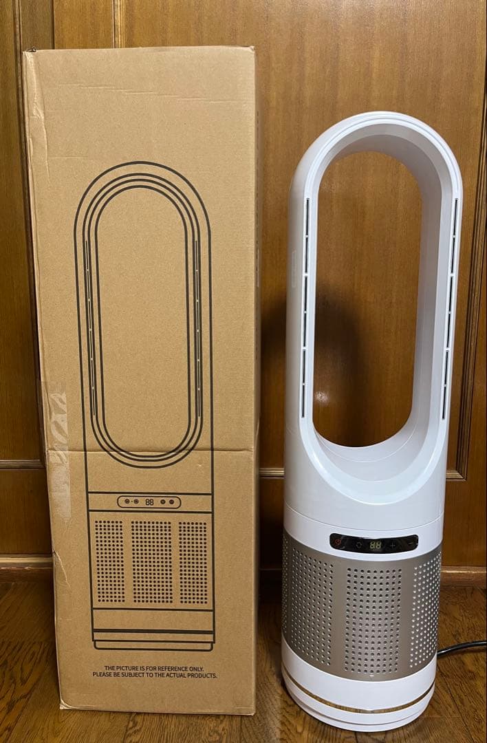 【1／25購入】AM-046JR 冷暖房空気清浄セラミックファンヒータータワー型