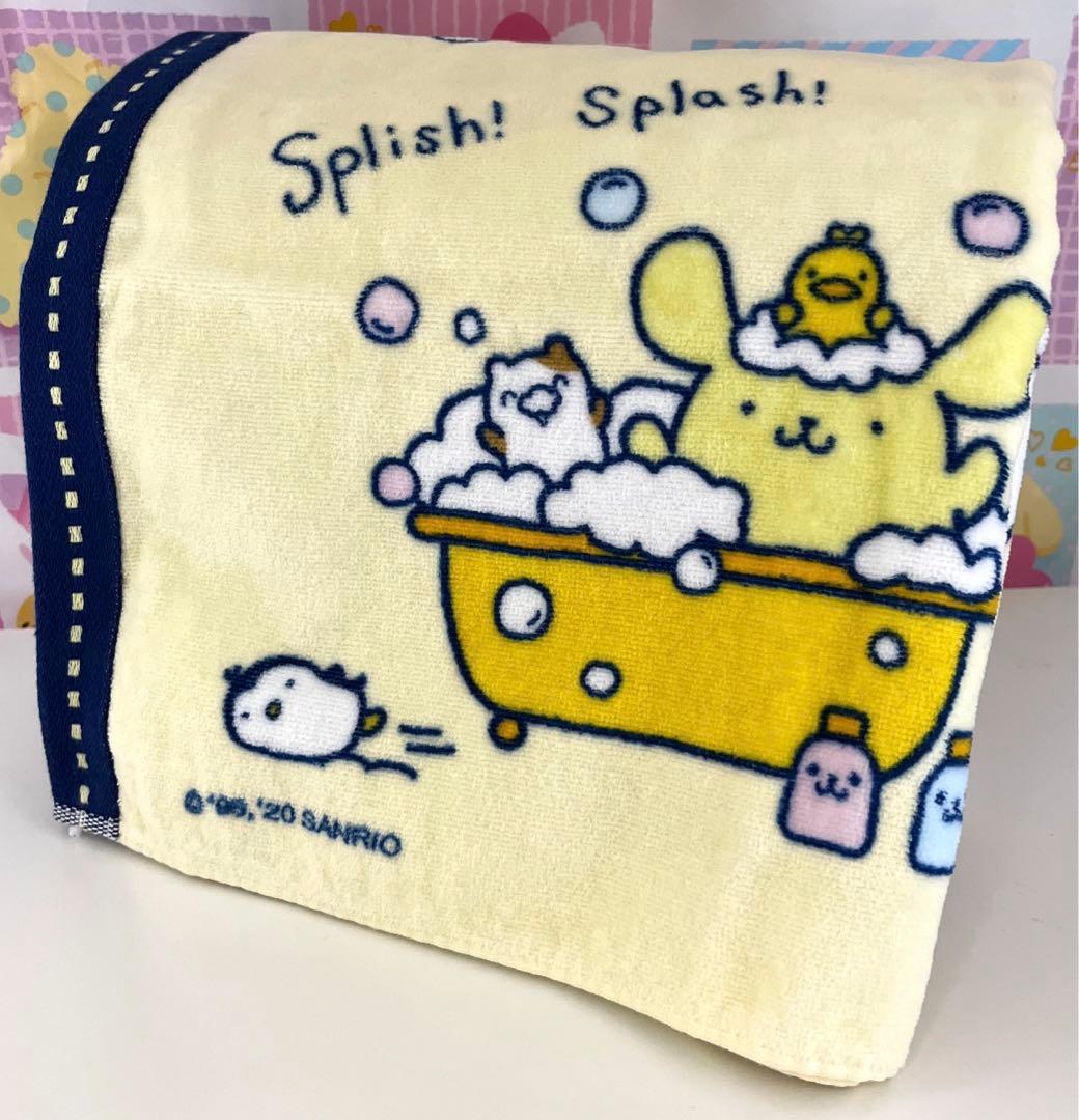 ポムポムプリン バスタオル - メルカリ