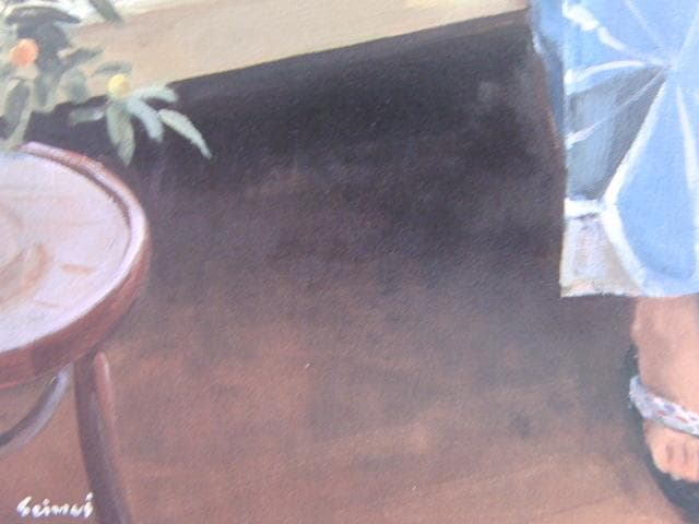 池田清明、【しぐれ】、希少な額装用画集より、新品額装付、状態良好