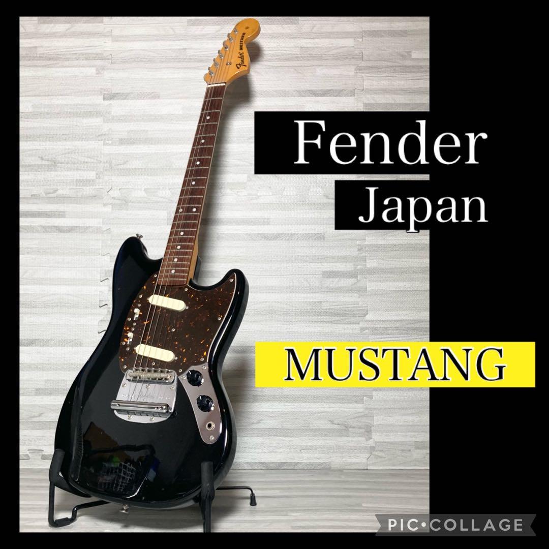 Fender Japan ムスタング MG69 エレキギター ブラック - メルカリ