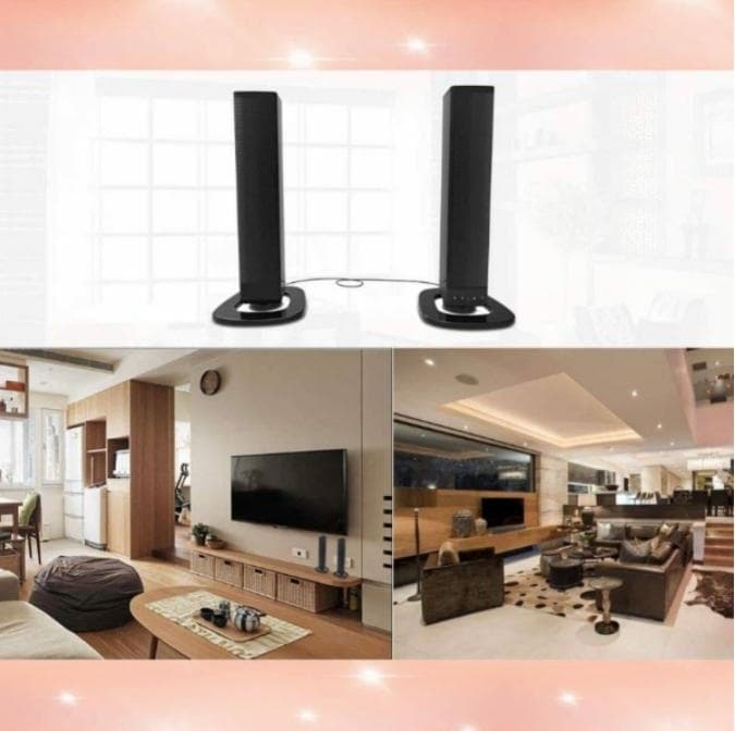 分離可能サウンドバー❣ダイナミックで臨場感溢れる高音質ステレオサラウンド♪❤