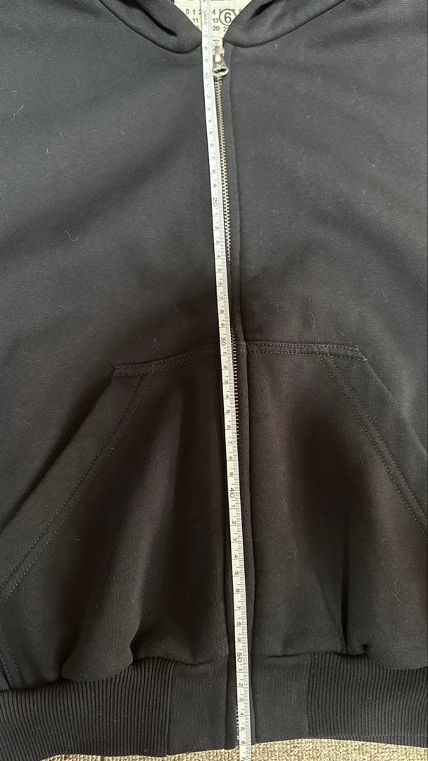 最終値下げMaison Margiela MM6 24SS ジップフーディー 黒 - メルカリ