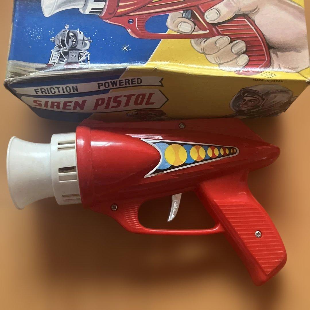 当時物サイレン ピストル フリクション式の通販はau PAY マーケット