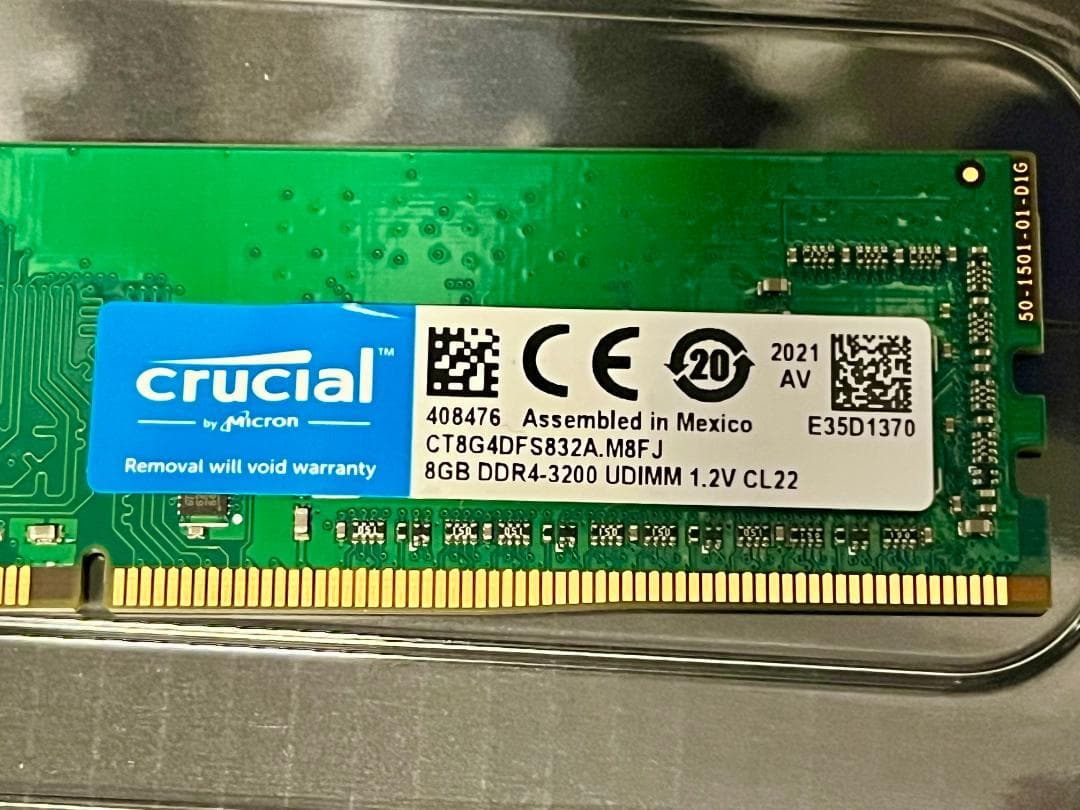 ASUS TUF GAMING Z490-PLUS ＋ DDR4 8GB ×4枚