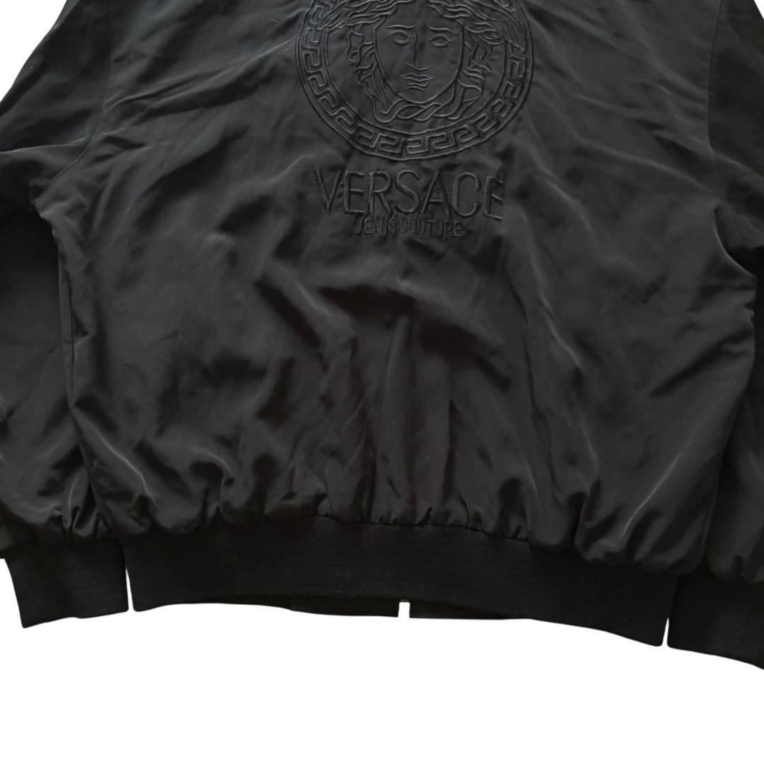 VERSACE リバーシブルサテンボンバージャケット A005 - メルカリ
