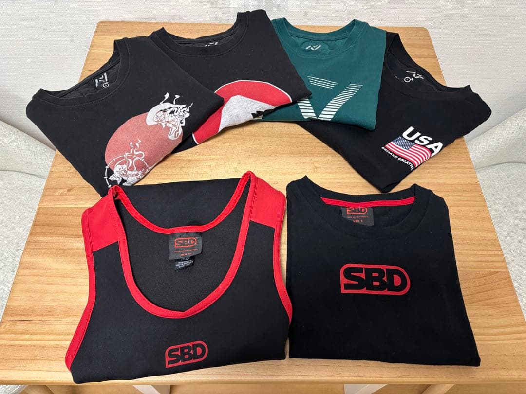 バーグリップシャツ&シングレットセット/A7/SBD A7 Bar Grip USAPL True-Fit Tシャツ Navy Men's – A7 Japan