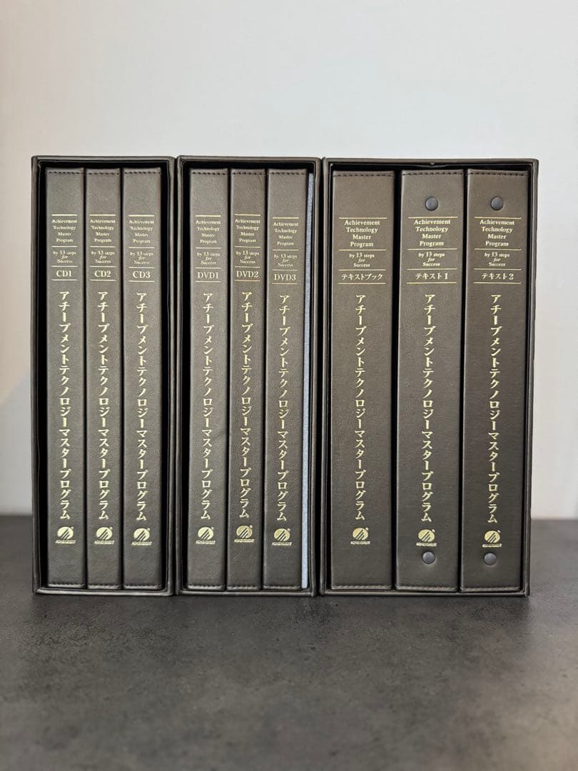 新品、未開封フルセットアチーブメントテクノロジーマスタープログラム