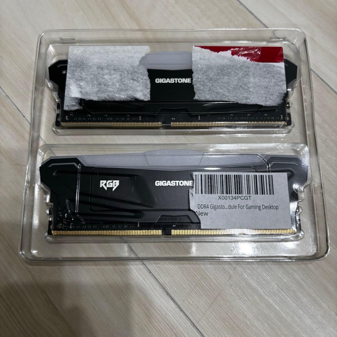 GIGASTONE DDR4 3200MHz 32GB RGBメモリ