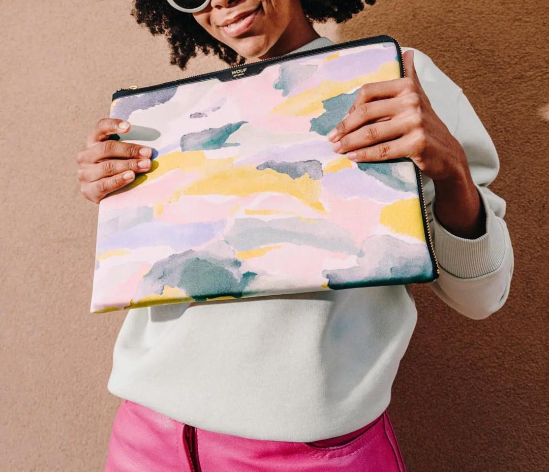 WOUF ノートパソコン タブレットケース PCケース L字型 13インチ