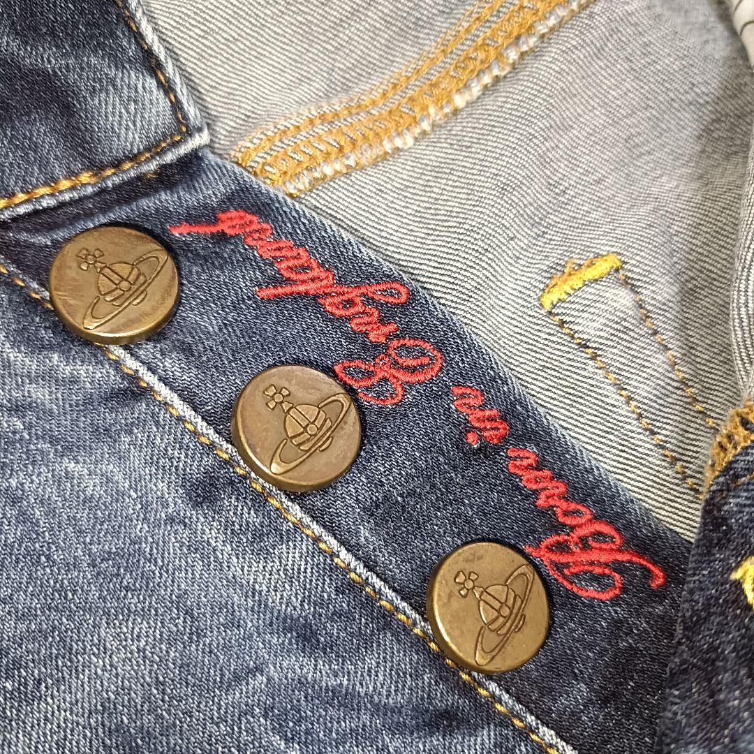 希少】ヴィヴィアンウエストウッド ディストレスト マッカ ジーンズ