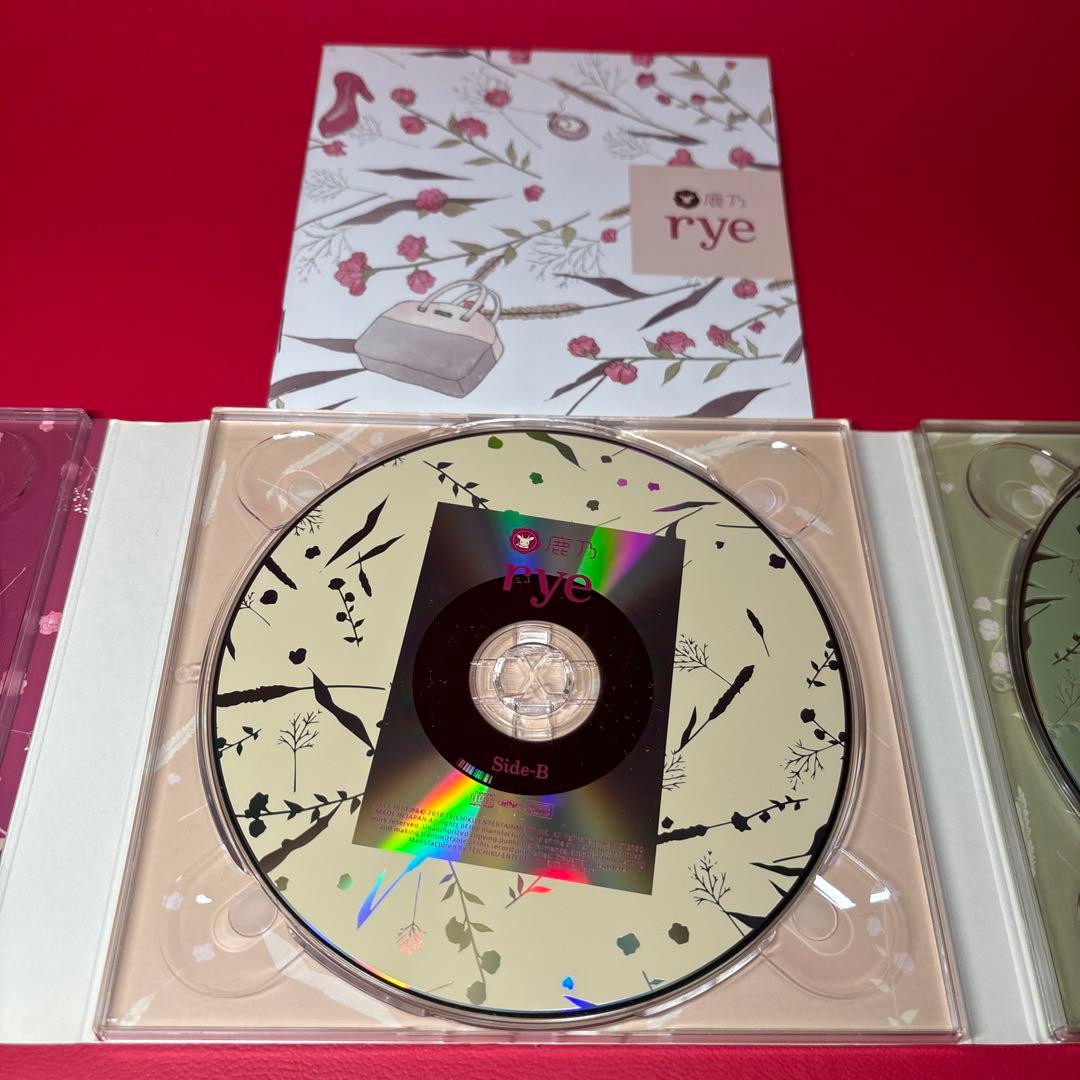 【スリーブ欠品】鹿乃 rye DVD付初回限定盤