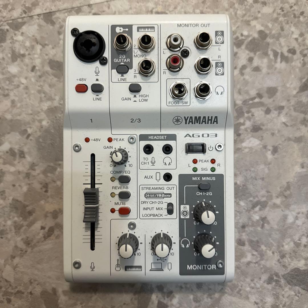 Yamaha AG03 USBオーディオインターフェース AG06 / AG03 - Overview - Interfaces - Synthesizers & Music