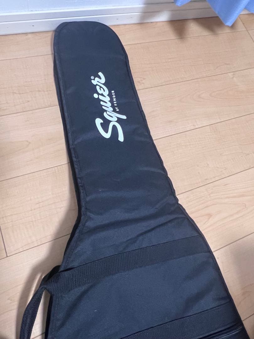 Squier スクワイヤー テレキャスター 青 ゴトーペグ ストラップロック