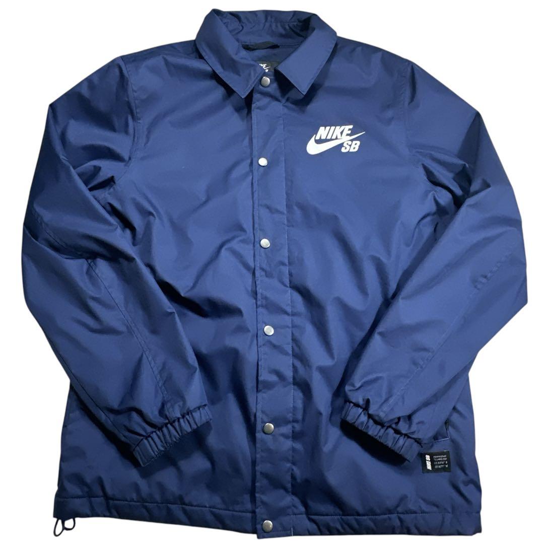 希少】Nike SB コーチジャケット L ネイビー スノーボード ジャケット