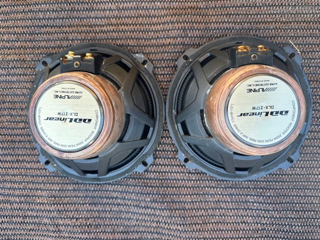 アルパイン  DDL  inear DLX-Z17W 左右