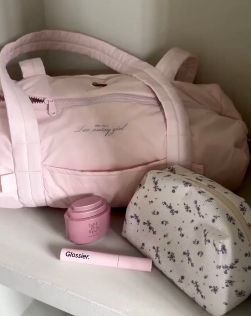 バレエ silentand meow me sport bag -pink-