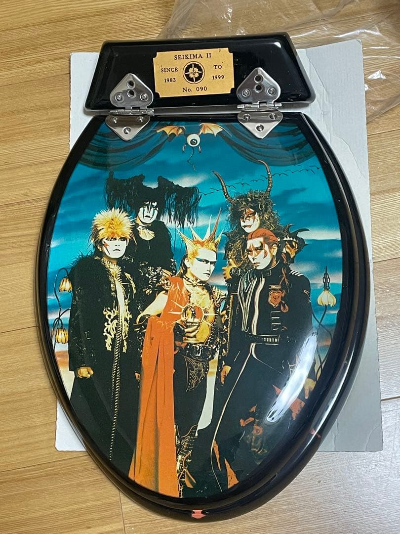 聖飢魔II SEIKIMA II 便座　トイレの蓋 1999年頃 m69569397362_1.jpg?1760630257