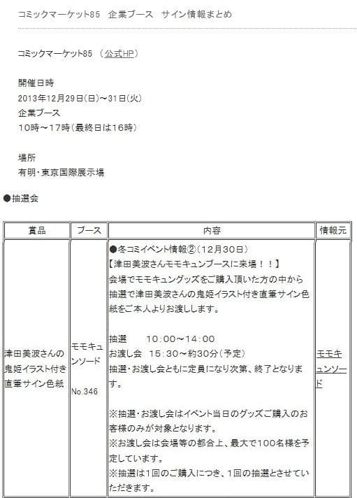 モモキュンソード 鬼姫 津田美波 直筆サイン入り色紙 - メルカリ