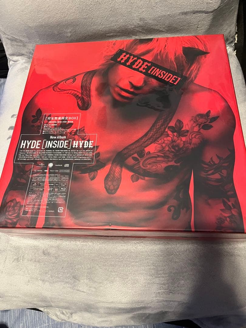 HYDE［INSIDE］CD Blu-ray アルバム 完全数量限定BOX - メルカリ