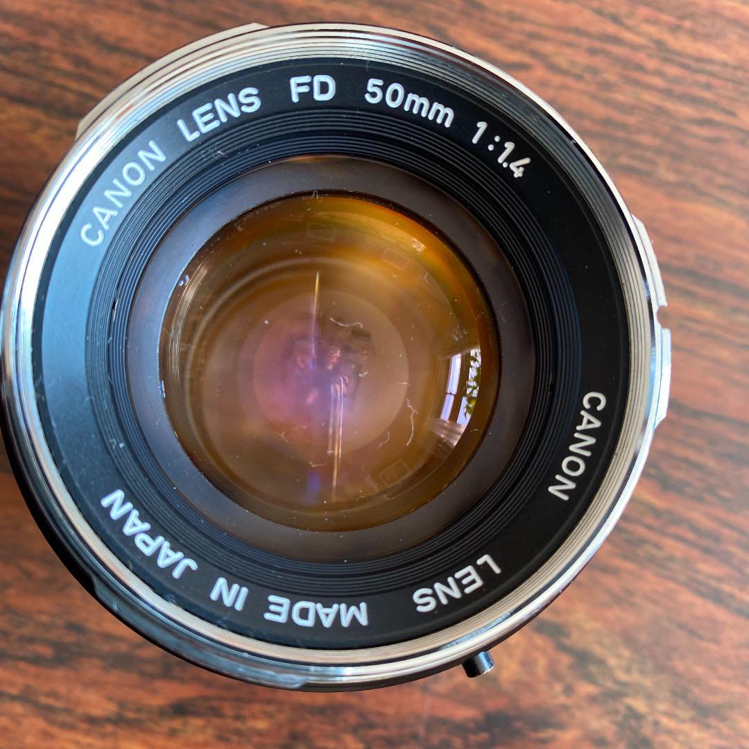 一眼レフフィルムカメラ】Canon FTb 望遠レンズ・ストロボ・フラッシュ