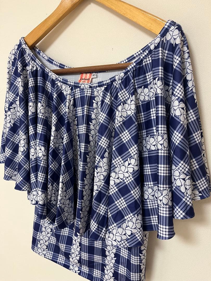 LULUOLI パカラ レフア ブラウス＆スカート ネイビー 未使用 フリー