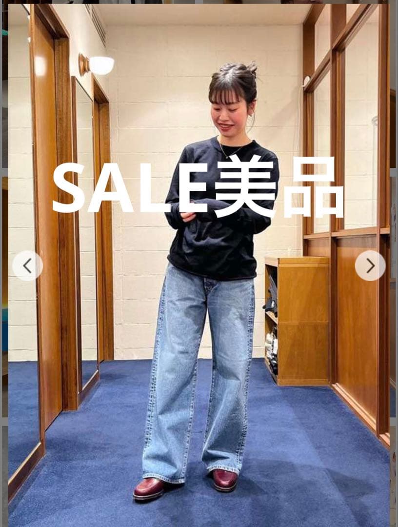 THE SHINZONE バギージーンズ 34 Shinzone（シンゾーン）】BAGGY JEANS デニムパンツ