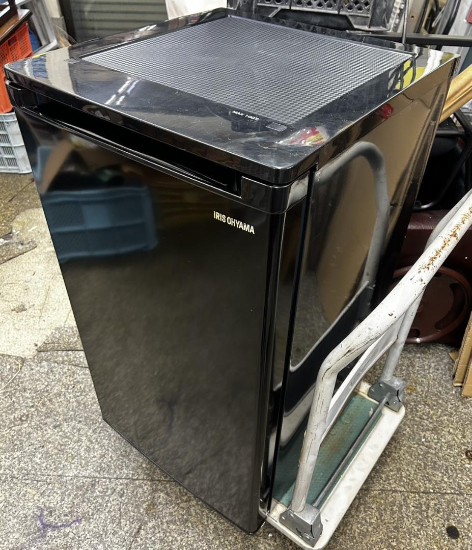 IRIS OHYAMA ブラック 冷凍庫　IUSD-6A-B