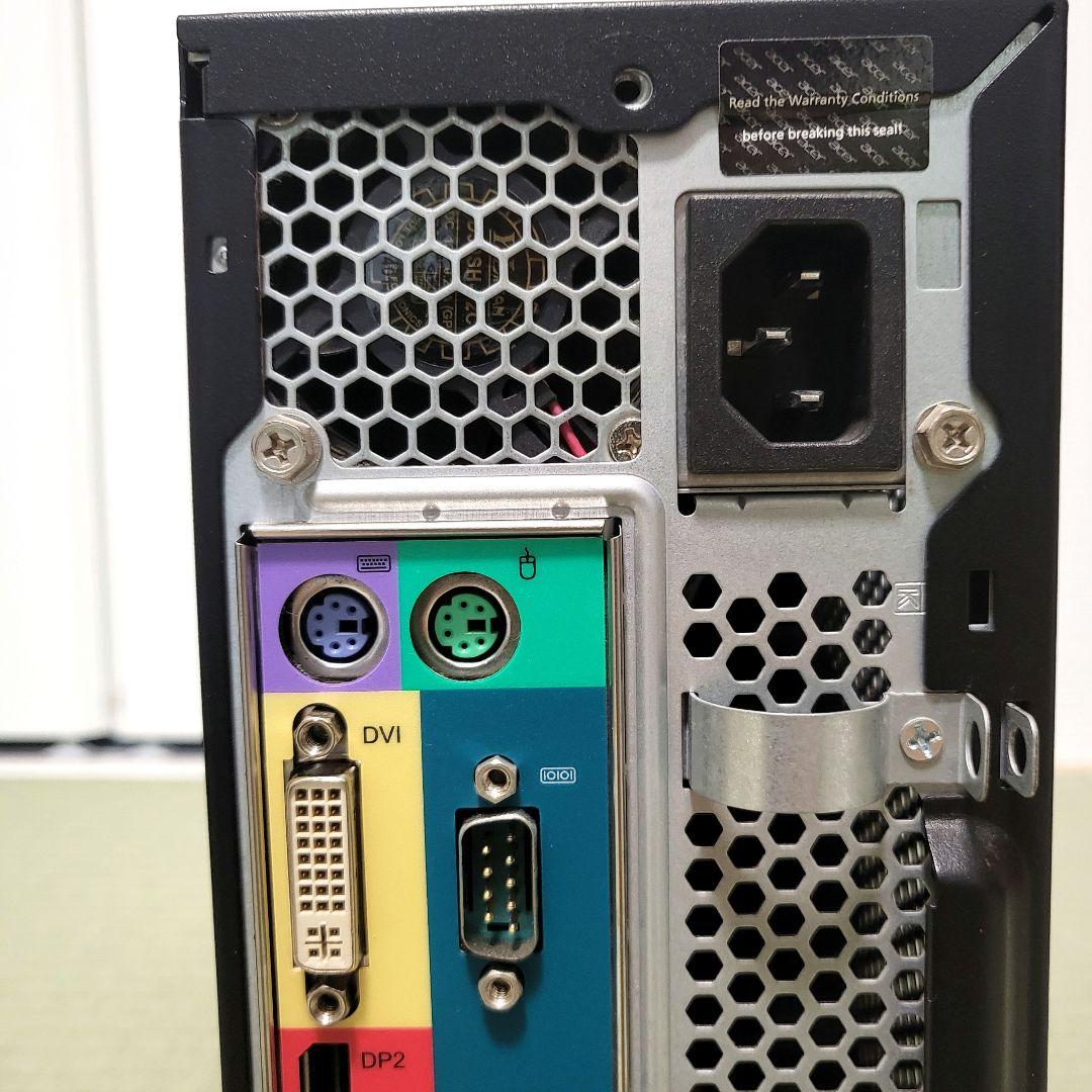 即戦力 Win11Pro認証済 Acer 快速SSD Office付属