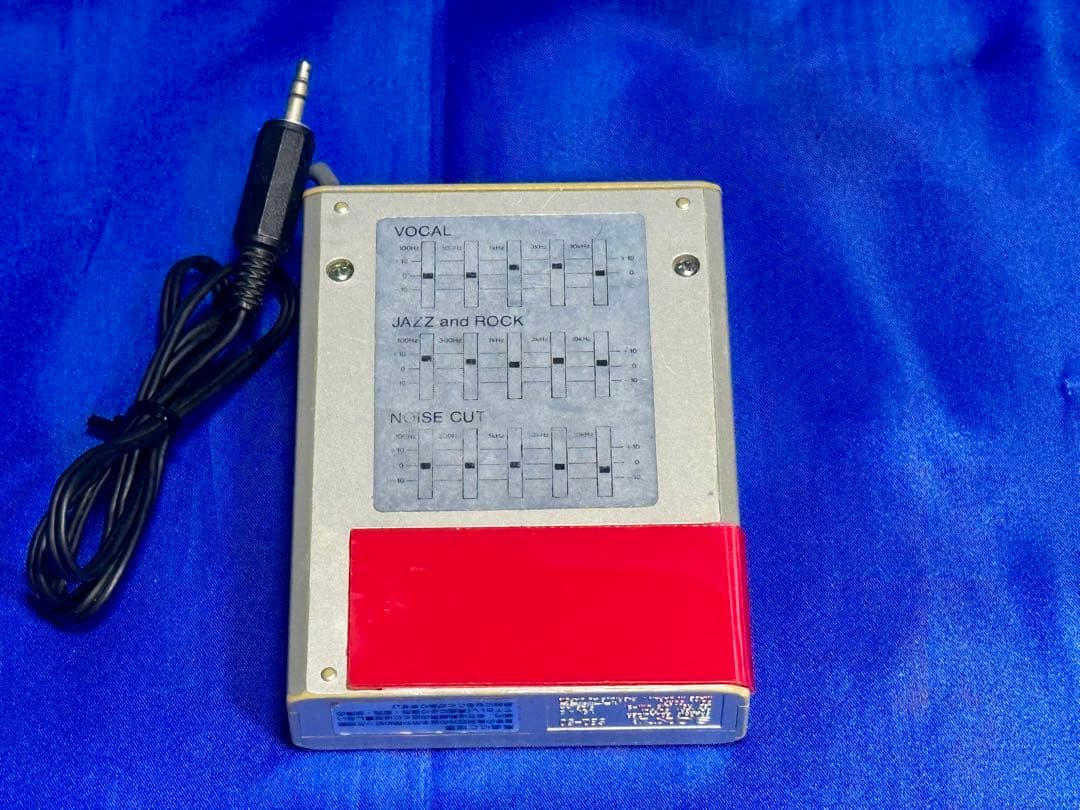 【希少品】SONY ポータブルグラフィックイコライザー　SEQ-50 動作品