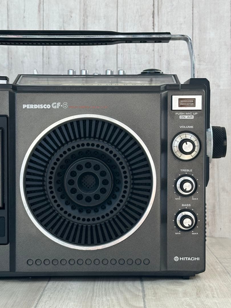 動作品| 日立HITACHIラジオカセットレコーダーTRK-5160 昭和レトロ