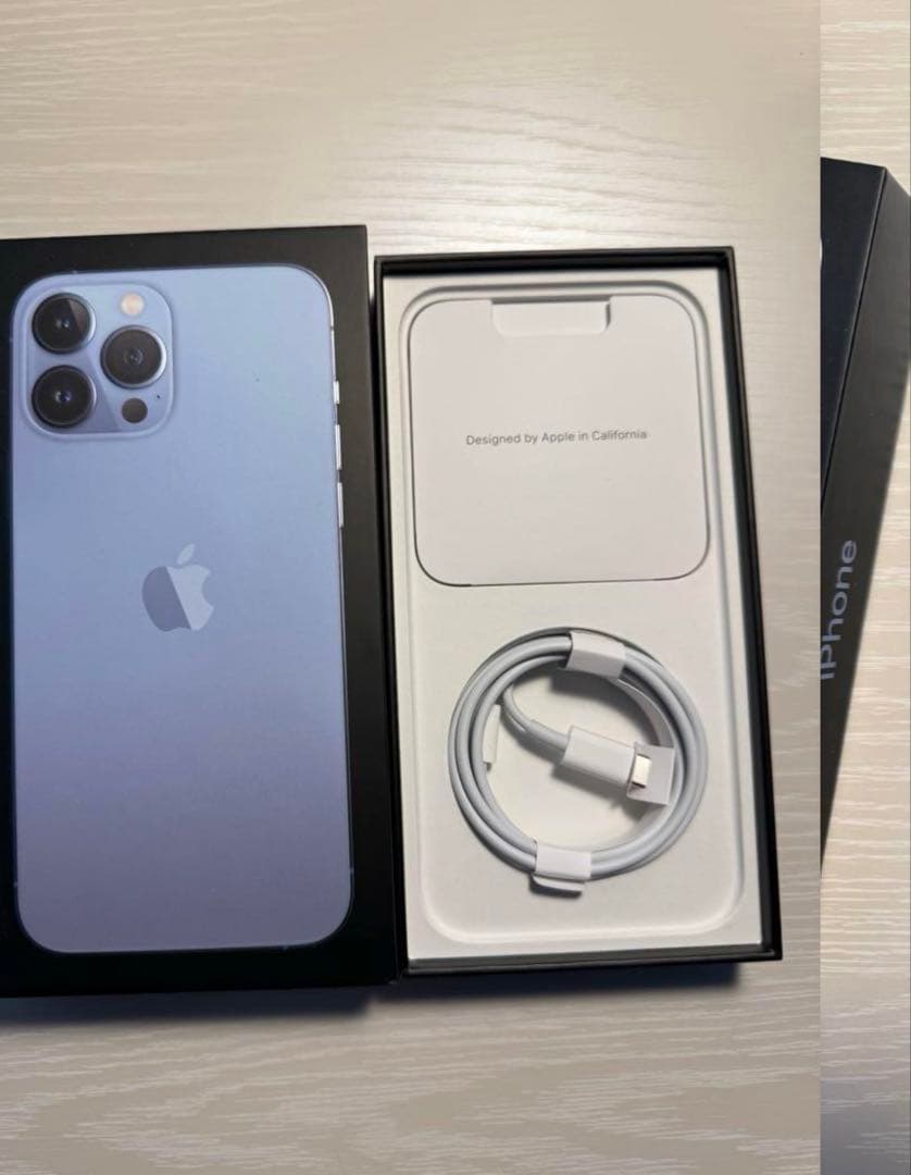 iPhone 13 pro max 512GB simフリーシエラブルー